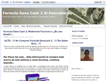 Tablet Screenshot of formulaganacash2aldescubierto.com